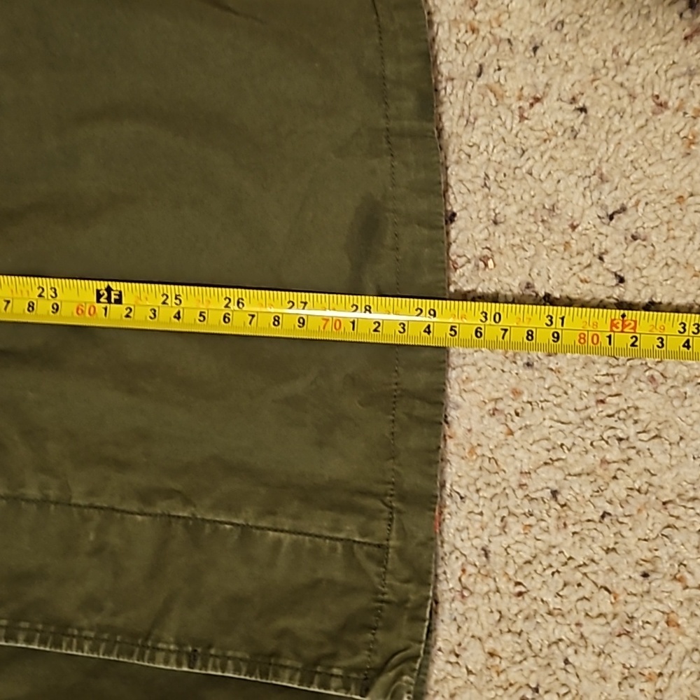 Gucci Dark Green  Red Cargo GG Logo Orange Dragon Embroidered Jacket Coat Sz. 44 - Picture 9 of 10